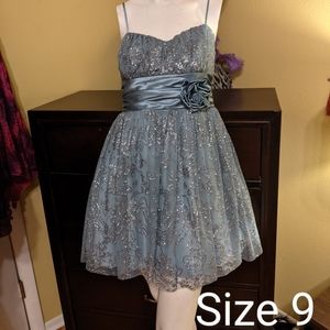 Size 9, sparkly party/holiday dress